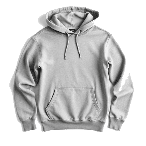 Powerblend Pullover Hoodie in Black