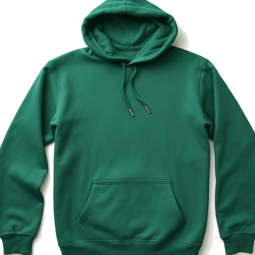 Garment-Dyed Hooded Sweatshirt in Pepper
