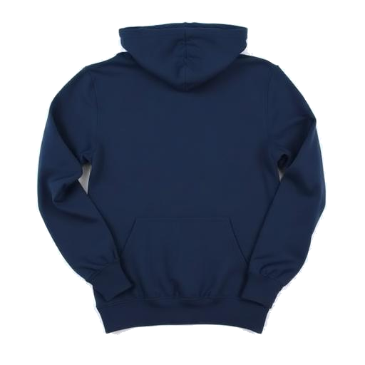 Lightweight Hooded Sweatshirt in Black