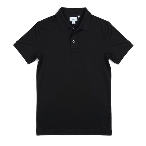Ultimate Double Dry Polo in Black