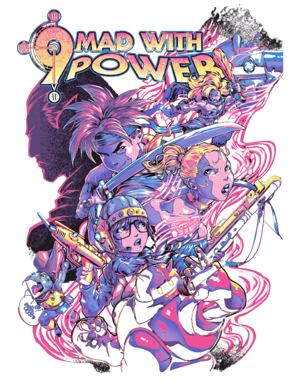 Custom design printed on merch